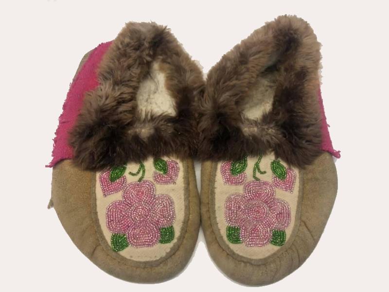 photo of a pair of moccasins